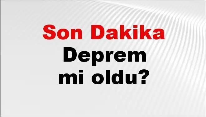 Kütahya'da Son Dakika Deprem Gelişmeleri: Neler Oluyor?