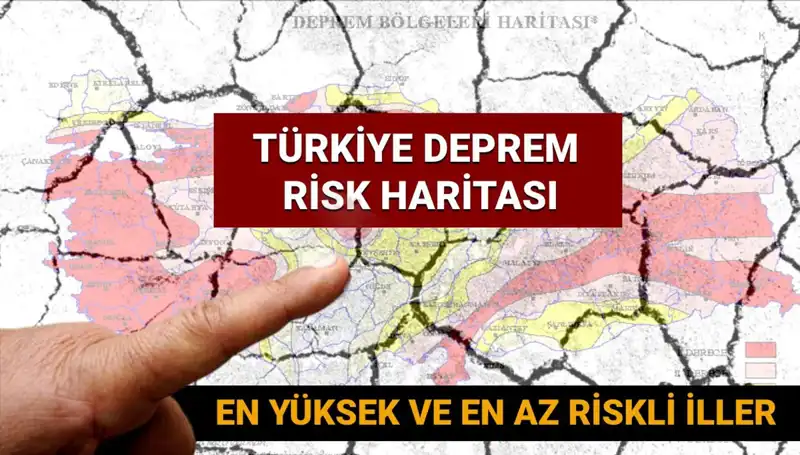 Türkiye’nin Deprem Riski Haritası 2025: Hangi Şehirler Tehlikede?