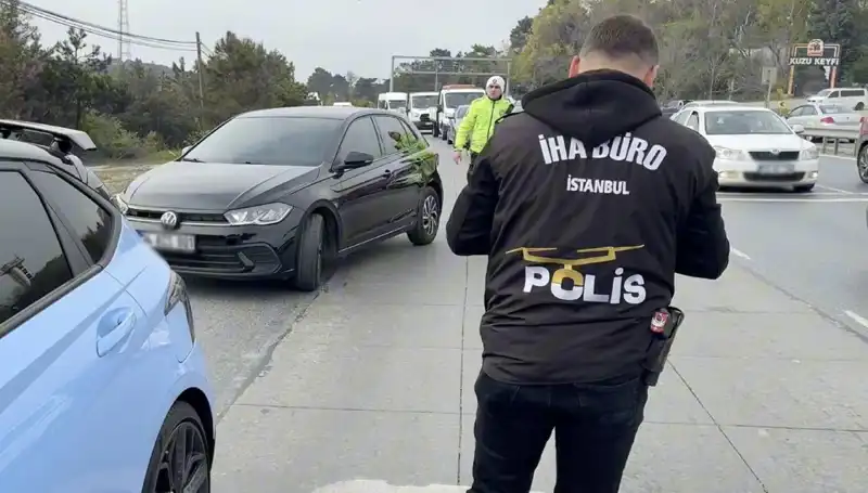 Emniyet Şeridini İhlal Eden Sürücü, Cezasıyla Karşılaştı!