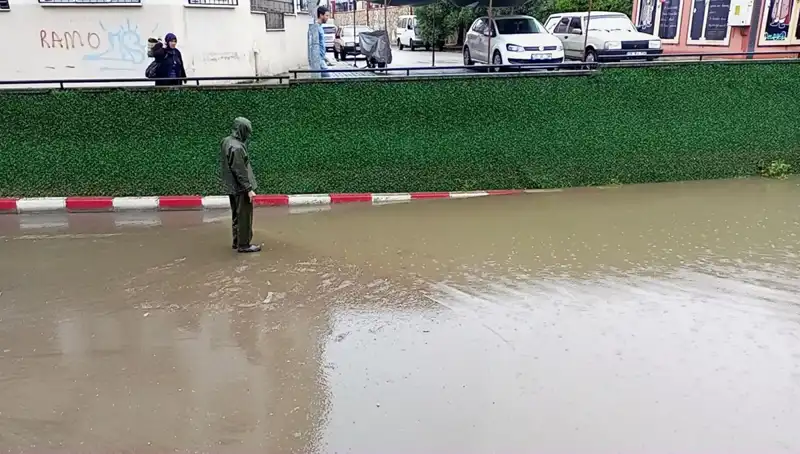 Aydın'da Şiddetli Sağanak: Alt Geçit Su Bastı ve Yaşamı Olumsuz Etkiledi
