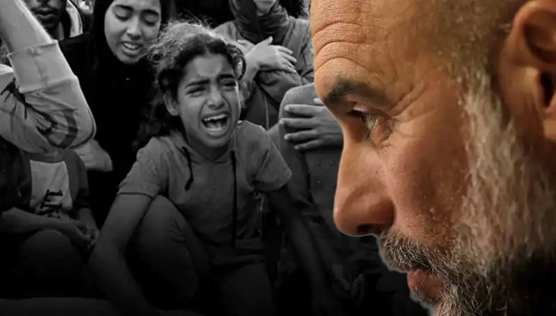 Pep Guardiola’nın Gazze Üzerine Yürek Burkan Açıklaması ve Duygusal Tepkisi