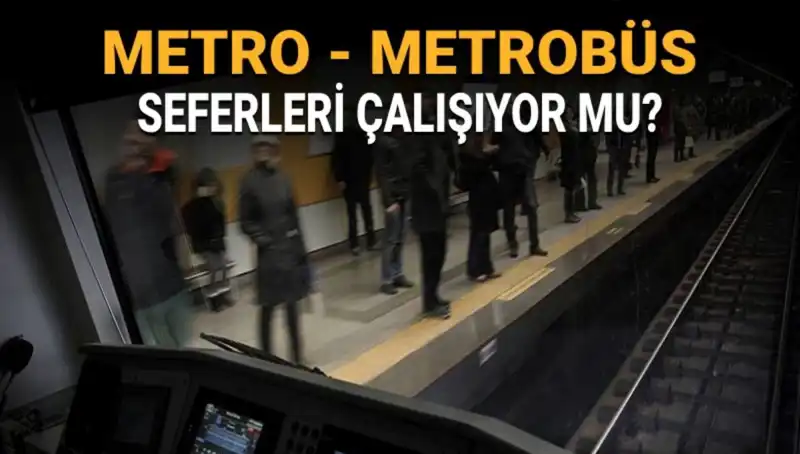 İstanbul’da Metrobüs ve Metro Seferleri Ne Durumda? Grev İçin Geri Sayım Başladı!
