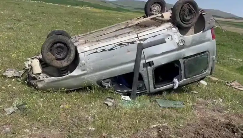 Konya'da Otomobil Takla Attı: İki Yaralı, Kaza Anında Neler Oldu?