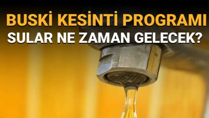 Bursa Nilüfer'de Sular Ne Zaman Gelecek? İşte BUSKİ Programı!