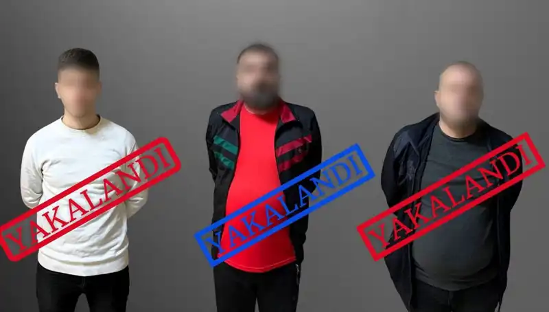 Gürcistan'da Yakalanan Kırmızı Bültenle Aranan Üç Türk, Türkiye'ye İade Edildi