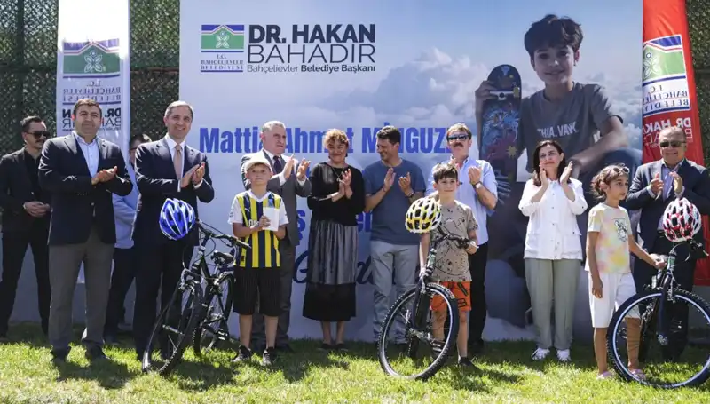Bahçelievler’de Gençlerin Tercihi: Mattia Ahmet Minguzzi Skate Parkı Açıldı!