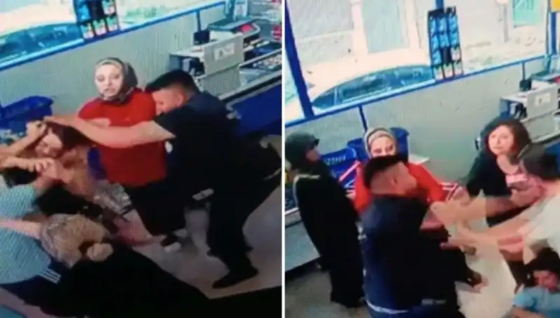 Marketin Karanlık Yüzü: Kadına Uygulanan Şiddet Anları Kameralara Yansıdı
