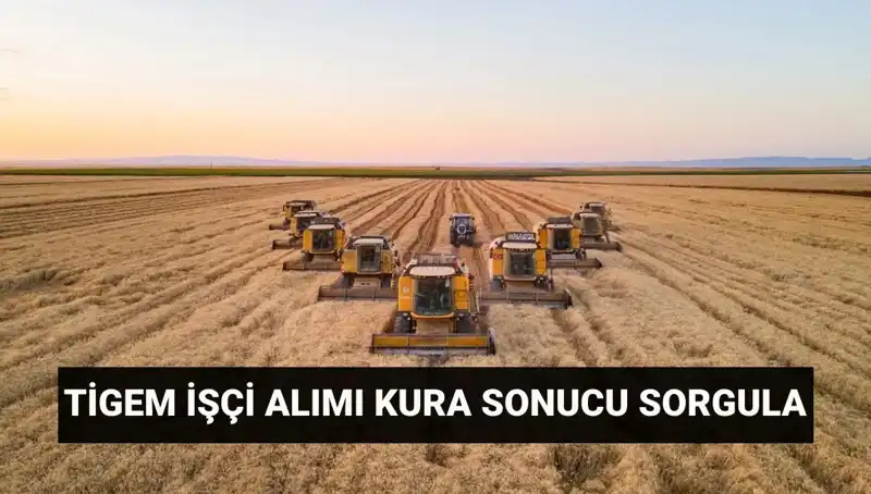 TİGEM 306 İşçi Alımı Kura Sonuçları Açıklandı: Sıra Mülakatlarda!