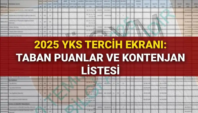 YKS Tercih Ekranı ÖSYM 2025: Tüm Detaylar ve Başvuru Süreci