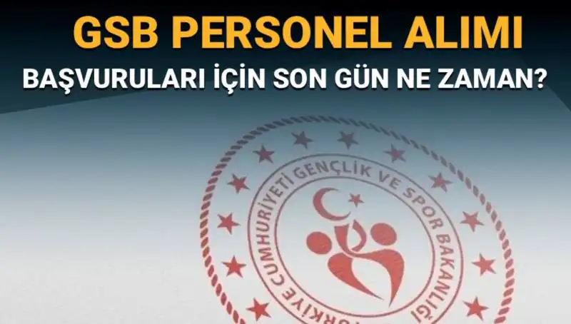 Gençlik ve Spor Bakanlığı Personel Alımında Son Başvuru Tarihini Kaçırmayın!